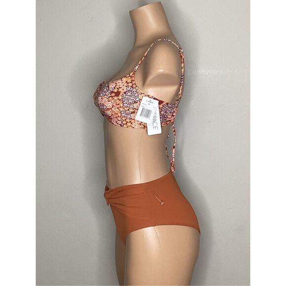 New. L*SPACE  floral bikini set. Small. Retails $198. - Picture 5 of 9